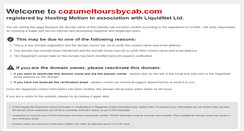 Desktop Screenshot of cozumeltoursbycab.com